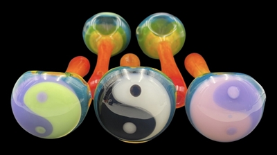 JOKER RAINBOW FRIT FADE YIN YANG SPOON