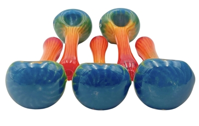 JOKER SCALLOP RAINBOW FRIT FADE SPOON