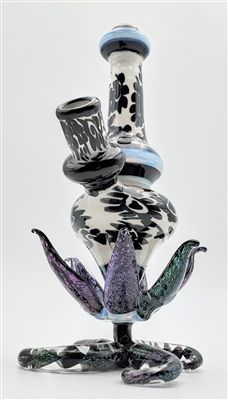 THRIVING LOTUS PAISLEY DICHRO VASE