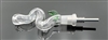 KITCHEN CLEAR SQUIGGLE STRAW w/ TI
