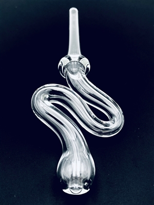 KITCHEN CLEAR SQUIGGLE NECTAR COLLECTOR