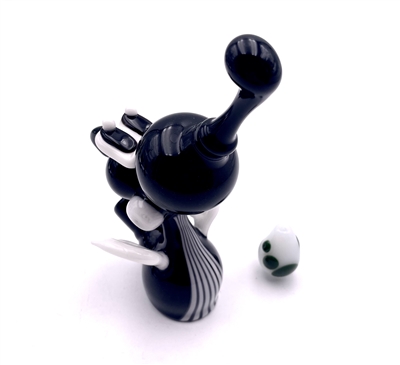 MIKE LEE 14MM FIXED DOWNSTEM BLACK YOSHI w/ WINGS SET