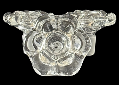 MEARS LARGE CLEAR 18mm FLOWER SLIDE