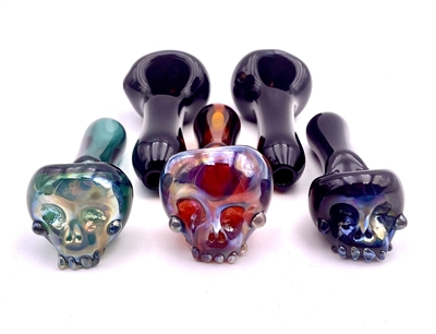 THORIUM GLASS SKULL SPOON