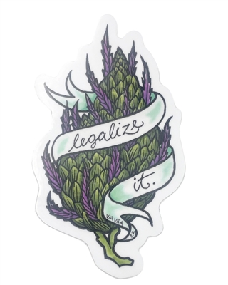 MOE STICKER - LEGALIZE IT