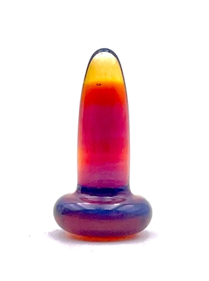 ORBITAL GLASS TERP SCREW (1-pc) - AMBER PURPLE