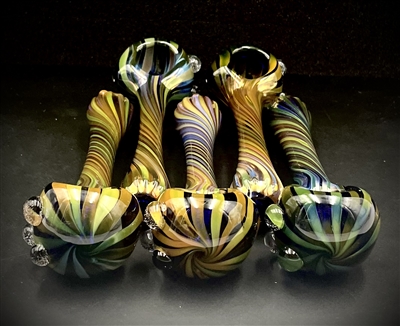 RISING PHOENIX SMALL BLUE BI-FUME TWISTY SPOON