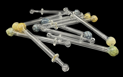 RISING PHOENIX CLEAR HONEYCOMB SCOOP NECTAR STRAW