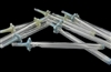 RISING PHOENIX CLEAR FRIT MARIA DOT NECTAR STRAW