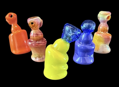 COLOR SPRAY CAN PENDY w RATTLE