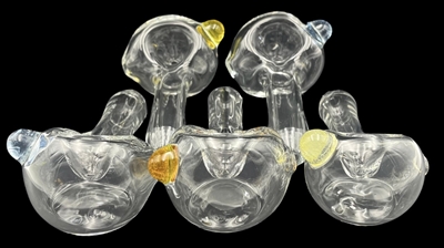 TISDALE CLEAR PUFF-n-CHUCK w COLOR DOT