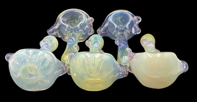 TISDALE ISO SILVER FUME SPOON w COLOR DOTS