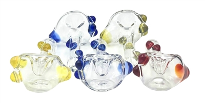 TISDALE CLEAR SPOON w COLOR DOTS