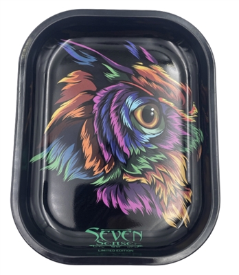 RAINBOW WOLF SMALL ROLLING TRAY