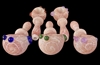 TURLEY PINK EGYPTIAN W&R SPOON w COLOR DOTS