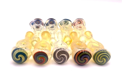 VEG FUMED DONUT LINEWORK CAP SPOON