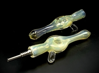 2426 10mm Fumed Mushroom Glass Nectar Straw – Up-N-Smoke