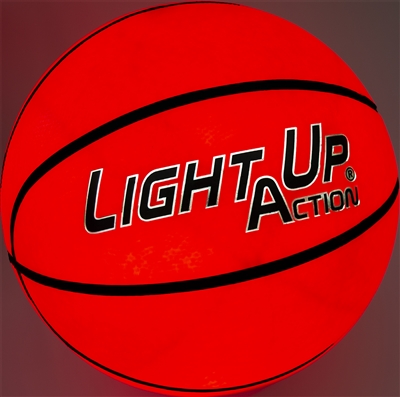 Light Up Action Basketball Platinum Edge Edition