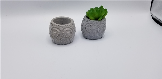 Owl Desk Top Planter Mold- Candle Holder