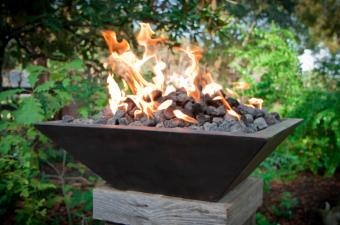 26" Square Wok Fire Bowl Mold A&B