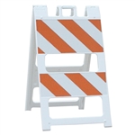 Plasticade Barricade Type I White - Engineer Grade