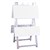 Econocade Barricade -White, No Sheeting