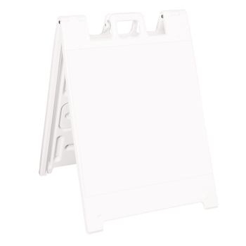 Squarecade 36 Sign Stand White - NO SHEETING