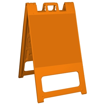 Squarecade 45 Sign Stand Orange - NO SHEETING