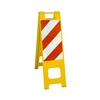Narrowcade Yellow - 12" x 24" High Intensity Prismatic Striped Sheeting