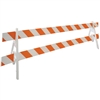 Two A-Frame Legs with Two 10' High Intensity Prismatic Grade
Sheeted 1" x 8" Plastic Boards