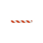 6' Board with Engineer Grade Striped Sheeting - One Side