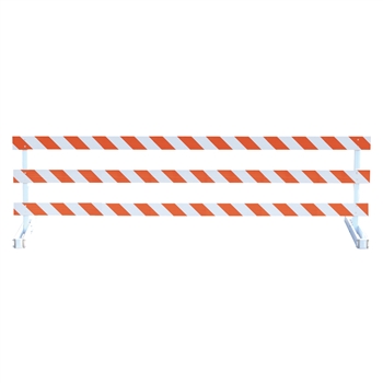 Break-Away Type III - 12' Break-Away  Kit with Diamond Grade Striped Sheeting (Both Sides)