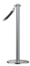 Contemporary Post Traditional Base Satin Chrome Not Tapped