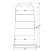 Rhino Barrel, Low Density - NO SHEETING