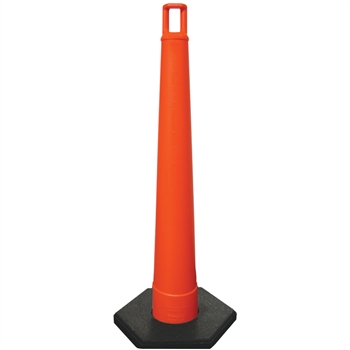 Orange cone, no sheeting