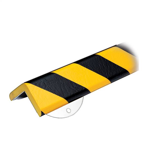 Knuffi Model H+ Corner Wall Protection Kit Black/Yellow 1M