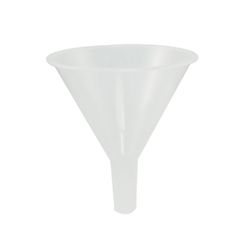 Funnel for filling with dry sand
