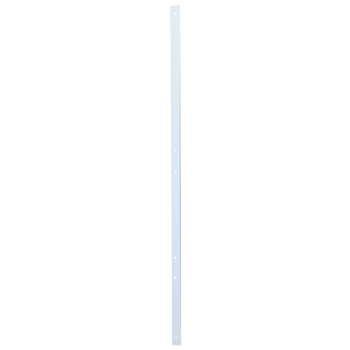 63" Power Post plastic post, holes drilled for Type III boards and flashing light