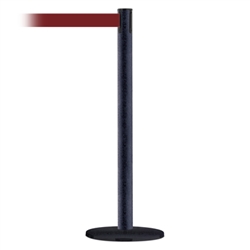 Advance Post Basics Black Base/Black Wrinkle Tube/Black Wrinkle Head Max 13' No Custom Maroon Webbing Standard Belt End