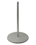 Museum & Art Gallery Barrier, 16" Tall, Silver Anodized Economy "Q-Cord"