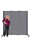 Light Duty Room Divider - 6' 5"H x 5' 9"L - 3 Panel