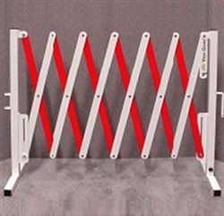 Portable Barricade (VERSA-GUARD) White/Red