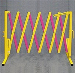 Crowd Control Barricade (VERSA-GUARD) Yellow/Magenta