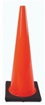 Traffic Cone 28" in. Red/Orange with Black Base