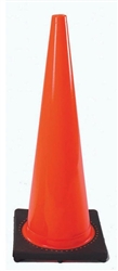 Traffic Cone 28" in. Red/Orange with Black Base