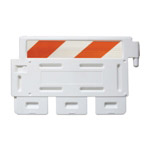 Strongwall - LCD Orange with high intensity prismatic sheeting on two sides - Top Only, order base