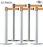 Tensabarrier 889U Chrome (12-Pack)