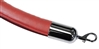 Naugahyde-Leather Rope Red with Metal Ends