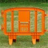 Minit - 4.1' ft. Plastic Crowd Control Barricade Orange