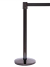 Premium BLACK CHROME 11' ft. Belt Stanchion - PR25BCCV